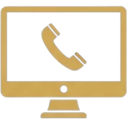 Monitor and phone